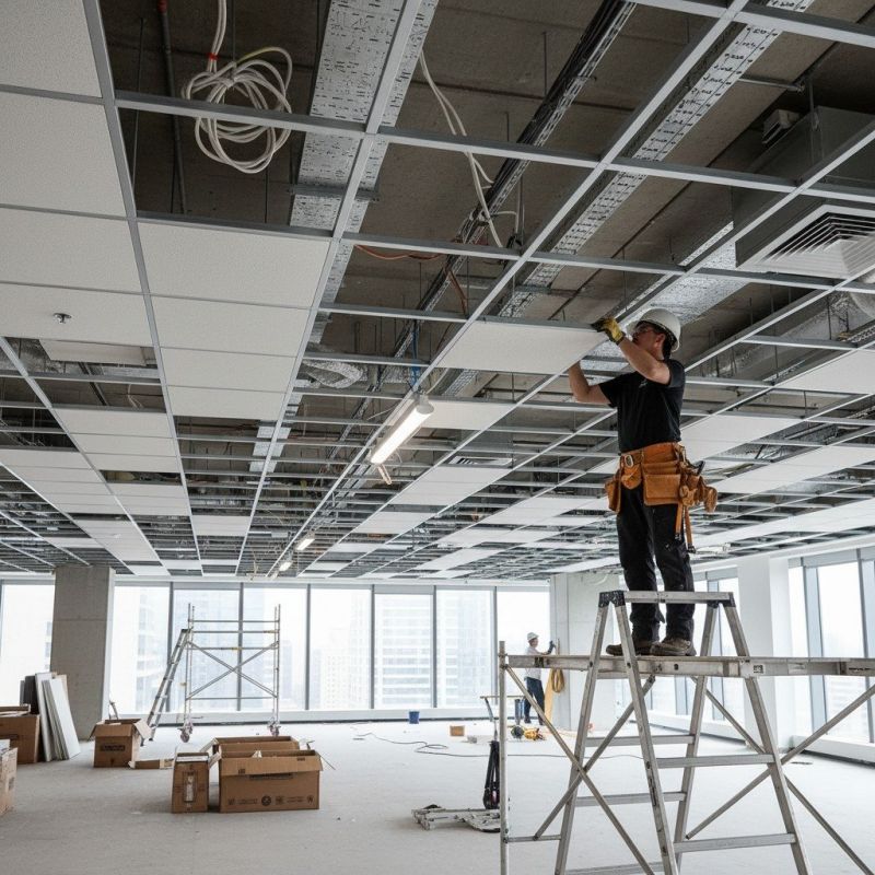 Office Ceiling Installation